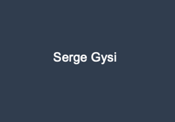Serge Gysi